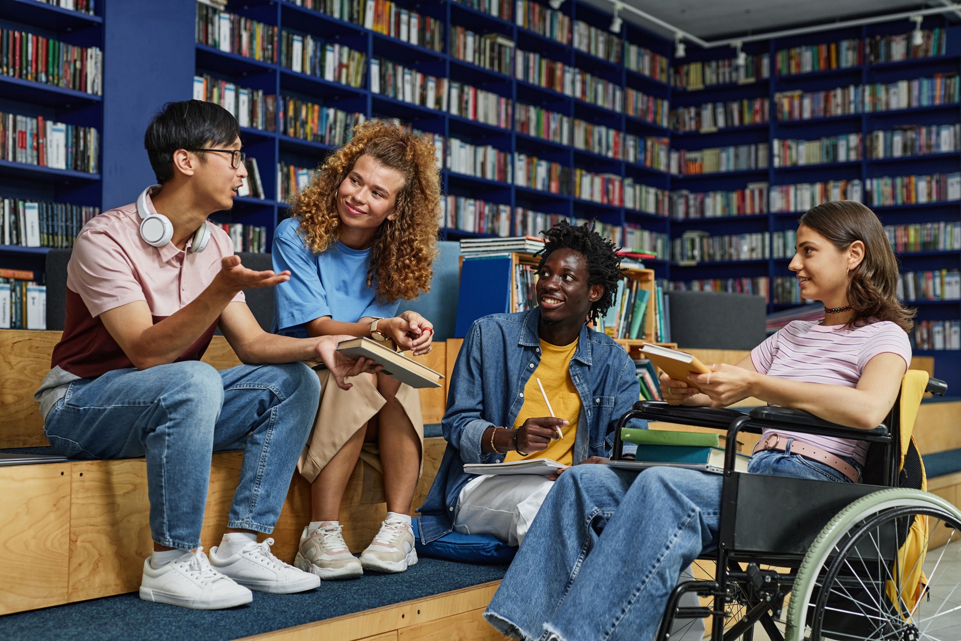 Diverse Group of Students Vibrant